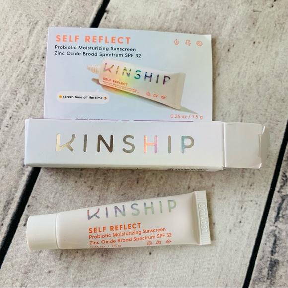 2/13$ 💓 Kinship Self Reflect Probiotic Moisturizing Sunscreen .26oz - Picture 1 of 1